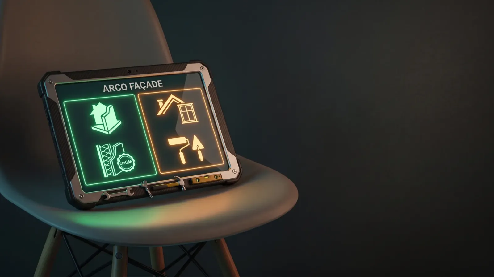 tablette ARCO Façade pour un accompagnement clé en main, de la maçonnerie aux finitions