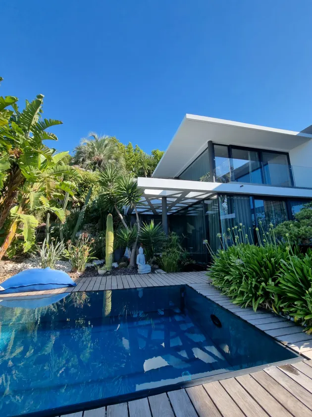 façade  provençale d'une villa rénovée par arco façade